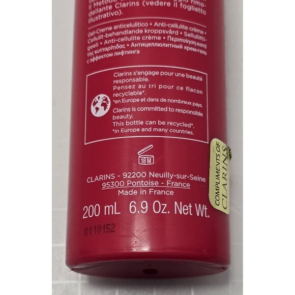 Clarins Body Fit Anti-Cellulite Contouring Expert 200ml Sealed 6.9oz NO BOX New - Picture 3 of 4